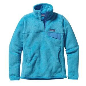 Patagonia Re-Tool Snap-T Fleece Pullover in Dusk Blue - Skipper Blue X-Dye L